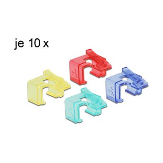 86421 Mehrfarben 40Stück(e) Kabelklammer