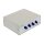 Seriell Umschalter RS-232 / RS-422 / RS-485 4-Port manuell