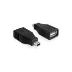 Adapter USB 2.0-A Buchse zu mini USB Stecker