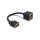 Adapter VGA Stecker zu 2 x VGA Buchse