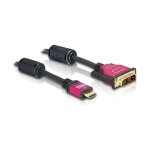 DeLock HDMI > DVI 24+1 (ST-ST) 5m Adapterkabel...