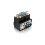 Adapter VGA Stecker zu Buchse 90°gewinkelt