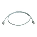 Telegärtner Patchkabel CAT6a RJ45 S/FTP LSZH 0,5m Grau