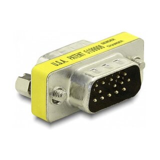 Adapter Gender Changer VGA Stecker zu Stecker