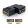 Adapter HDMI Buchse zu HDMI Buchse 90° links