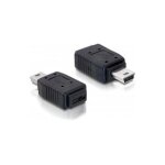 Adapter USB mini Stecker zu USB micro-A+B Buchse