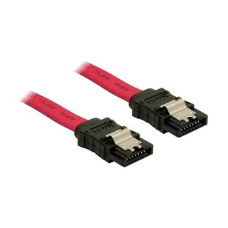 SATA 3 Gb/s Kabel 50 cm rot