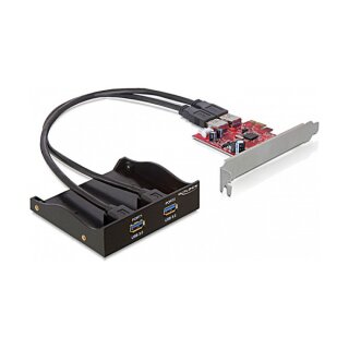 Front Panel 3.5" / 5.25" 2 x USB 3.0 inkl. PCI Express Karte
