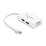 Adapter mini DisplayPort > DVI/HDMI/VGA DeLOCK Black