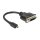 DELOCK Adapter micro HDMI-D Stecke