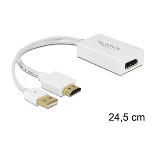 HDMI Adapter Delock A -> Displayport St