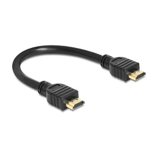 Kabel High Speed HDMI mit Ethernet – HDMI A Stecker > HDMI A Stecker 4K 25 cm