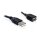 Verlängerungskabel USB 2.0 A-A 15 cm Stecker / Buchse