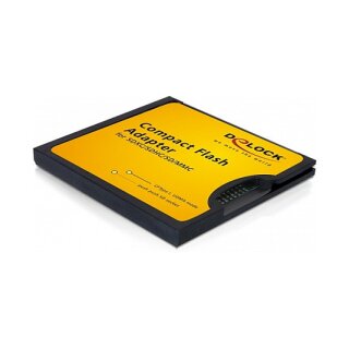 Delock Compact Flash Adapter für SD Speicherkarten