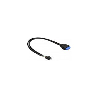 Kabel USB 3.0 Pin Header Buchse > USB 2.0 Pin Header Stecker 30 cm