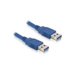 USB 5 Gbps Kabel Typ-A Stecker zu Typ-A Stecker 5 m blau