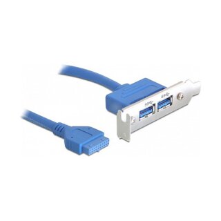 Slotblech USB 3.0 Pin Hea