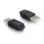 Adapter USB micro-A+B Buchse zu USB 2.0 Typ-A Stecker