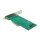 PCI Express x4 Karte > 1 x intern NVMe M.2 Key M 110 mm - Low Profile Form Faktor