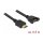 DELOCK Kabel HDMI-A Stecker > HDMI-A Buchse zum Einbau 4K 30Hz 0.5m