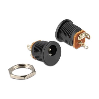 Netzanschluss - Gleichstromstecker 5,5 x 2,5 mm (W)