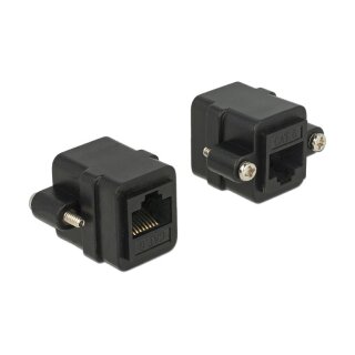 Panel-Mount - Netzwerkkoppler - RJ-45 (W) bis RJ-45 (W)