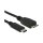 USB3.1 USB Type-C Stecker > USB Typ Micro-B Stecker 0,5 m schwarz Delock
