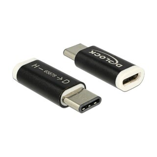 USB3.1 C-B micro ST-BU Adapter schwarz Delock