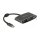 USB C > Multi Adapter (VGA Buchse + USB Typ-A + USB Type-C™ PD) Delock
