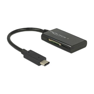 USB 5 Gbps Card Reader USB Type-C™ Stecker 4 Slots