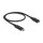 USB3.1 C > USB Type-C™ Buchse Verlängerung 0,5 m schwarz Delock