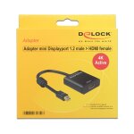 DeLock Mini DisplayPort 1.2 > HDMI (ST-BU) Adapter 4K...