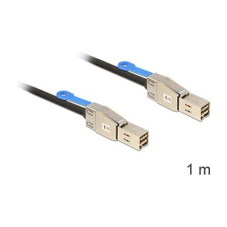 Delock Externes SAS-Kabel - SAS 12Gbit/s - 36-polig 4x Shielded Mini MultiLane (M)