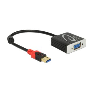 Adapter USB 5 Gbps Typ-A Stecker zu VGA Buchse