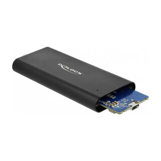 Delock Speichergehäuse - M.2 - M.2 NVMe Card - 10 Gbit/s - USB 3.1 (Gen 2)