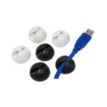 Management Kabelhalter LogiLink SET 6 Stück/3x...