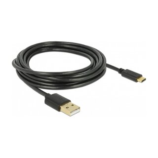 USB 2.0 Kabel Typ-A zu Type-C 3 m