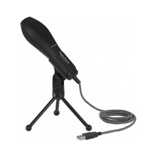 USB Kondensator Mikrofon mit Tischständer - ideal für Gaming, Skypen und Gesang
