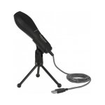 Delock USB Kondensator Mikrofon mit Tischständer -...