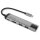 USB-C HUB 5Port > 2xUSB3.0/USB-C/HDMI/Ethernet passiv Verbatim Black Grey