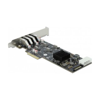 DeLock 4-Port USB 3.2 PCI Express-Karte