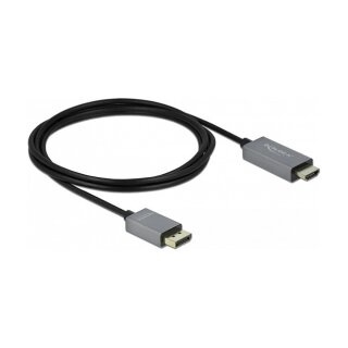 Adapter DisplayPort > HDMI (ST-BU) aktiv DeLOCK Black 2m