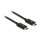 DeLock Thunderbolt 3 USB-C (ST-ST) 2m Anschlusskabel Schwarz