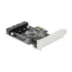 PCI Express x1 Karte zu 2 x intern USB 5 Gbps Pfostenstecker