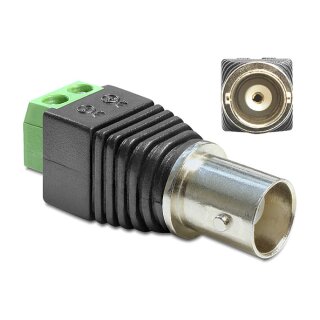 Adapter DeLOCK BNC female > Terminal Block - Videoadapter
