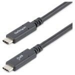 USB-C > USB-C (ST-ST) 1,8m StarTech Black