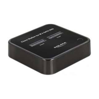 DeLOCK SSD-Dockingstation 1xUSB-C/2xM.2 Card Schächte Black