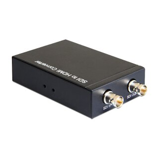 DeLOCK 3G-SDI - HDMI Black