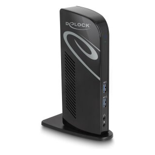 USB Dockingstation Dual DisplayPort 4K / USB 3.2 / LAN / Audio (Displaylink)