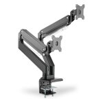 DIGITUS DA-90427 Tischhalterung für 2 Monitore 2x...